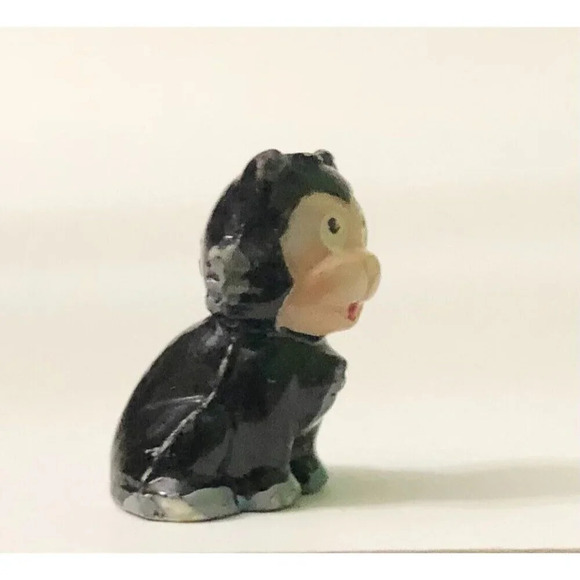 Vtg Marx Tinykins Hanna Barbera Pinocchio Figaro  Cat Mini Figure Hand Painted - Picture 5 of 12
